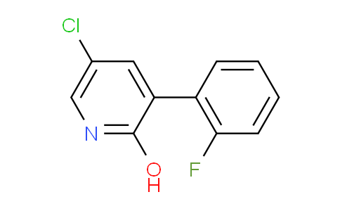 5-Chloro-3-(2-fluorophenyl)pyridin-2-ol