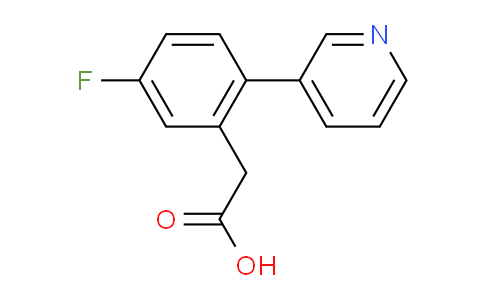 AM100974 | 887567-24-0 | 2-(5-Fluoro-2-(pyridin-3-yl)phenyl)acetic acid
