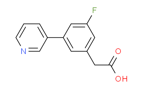 AM100981 | 1214339-20-4 | 2-(3-Fluoro-5-(pyridin-3-yl)phenyl)acetic acid