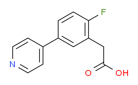 AM100982 | 1214356-57-6 | 2-(2-Fluoro-5-(pyridin-4-yl)phenyl)acetic acid