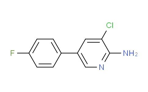 3-Chloro-5-(4-fluorophenyl)pyridin-2-amine