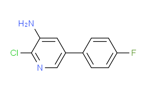 2-Chloro-5-(4-fluorophenyl)pyridin-3-amine