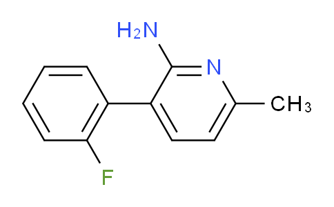 3-(2-Fluorophenyl)-6-methylpyridin-2-amine