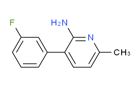 3-(3-Fluorophenyl)-6-methylpyridin-2-amine