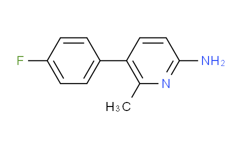 5-(4-Fluorophenyl)-6-methylpyridin-2-amine