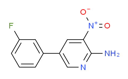 5-(3-Fluorophenyl)-3-nitropyridin-2-amine
