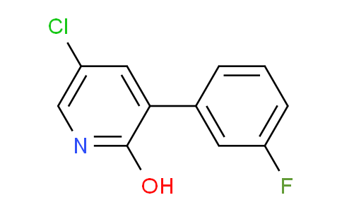5-Chloro-3-(3-fluorophenyl)pyridin-2-ol
