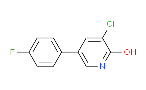 3-Chloro-5-(4-fluorophenyl)pyridin-2-ol
