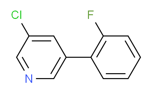 3-Chloro-5-(2-fluorophenyl)pyridine