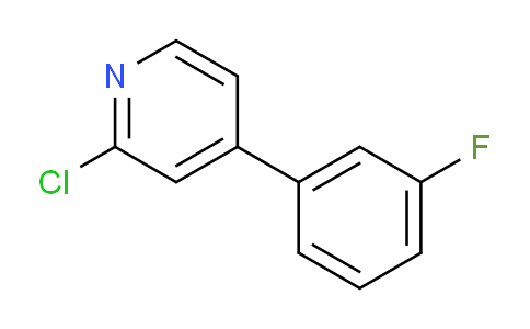 2-Chloro-4-(3-fluorophenyl)pyridine