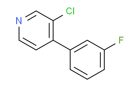AM101124 | 1214373-85-9 | 3-Chloro-4-(3-fluorophenyl)pyridine