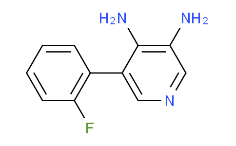 AM101144 | 1214354-78-5 | 5-(2-Fluorophenyl)pyridine-3,4-diamine