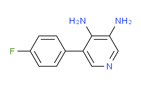 5-(4-Fluorophenyl)pyridine-3,4-diamine