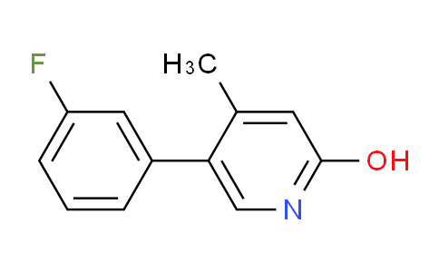5-(3-Fluorophenyl)-4-methylpyridin-2-ol