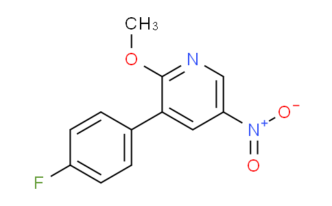 AM101177 | 1214386-60-3 | 3-(4-Fluorophenyl)-2-methoxy-5-nitropyridine