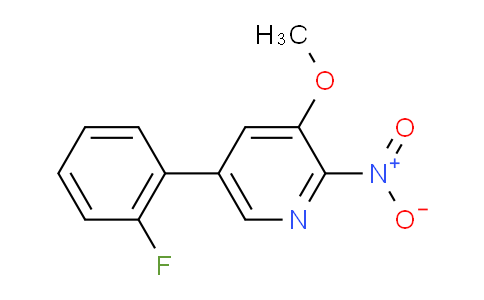 AM101180 | 1214340-23-4 | 5-(2-Fluorophenyl)-3-methoxy-2-nitropyridine