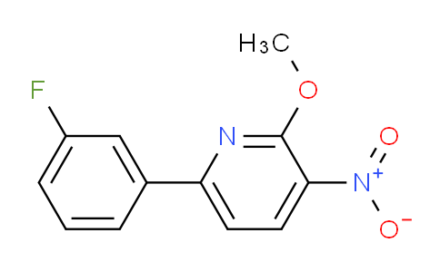 AM101183 | 1214340-17-6 | 6-(3-Fluorophenyl)-2-methoxy-3-nitropyridine