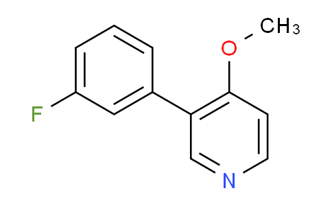 AM101196 | 1214364-41-6 | 3-(3-Fluorophenyl)-4-methoxypyridine