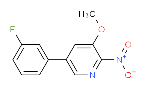 AM101198 | 1214386-71-6 | 5-(3-Fluorophenyl)-3-methoxy-2-nitropyridine