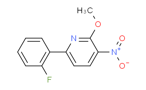 AM101200 | 1214342-82-1 | 6-(2-Fluorophenyl)-2-methoxy-3-nitropyridine