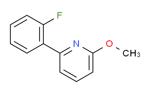 AM101210 | 1214347-40-6 | 2-(2-Fluorophenyl)-6-methoxypyridine