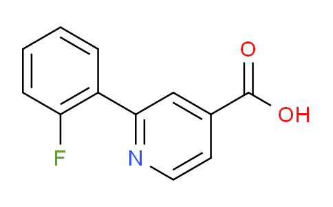 2-(2-Fluorophenyl)isonicotinic acid
