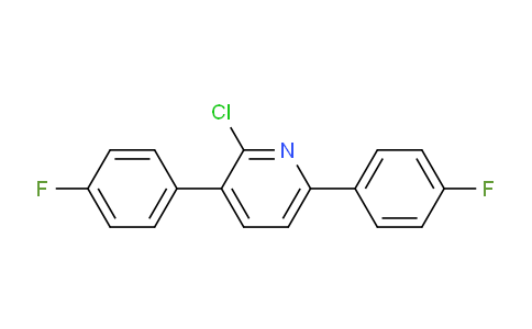 2-Chloro-3,6-bis(4-fluorophenyl)pyridine