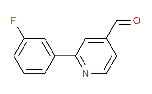 2-(3-Fluorophenyl)isonicotinaldehyde