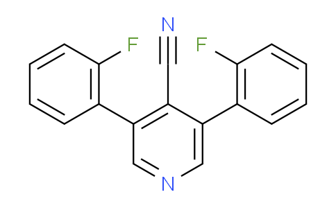AM101257 | 1214385-99-5 | 3,5-Bis(2-fluorophenyl)isonicotinonitrile