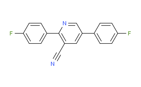 2,5-Bis(4-fluorophenyl)nicotinonitrile