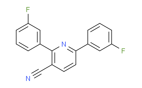 2,6-Bis(3-fluorophenyl)nicotinonitrile