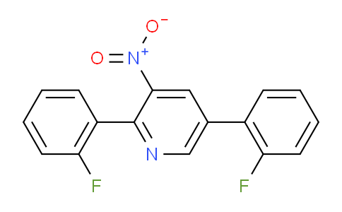 2,5-Bis(2-fluorophenyl)-3-nitropyridine
