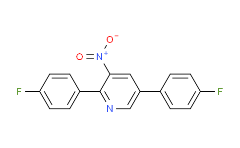 2,5-Bis(4-fluorophenyl)-3-nitropyridine