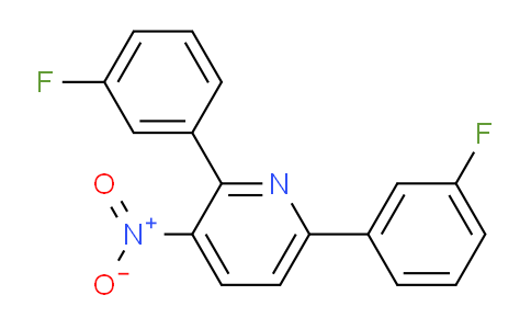 2,6-Bis(3-fluorophenyl)-3-nitropyridine