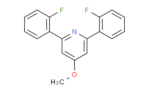 AM101316 | 1214338-83-6 | 2,6-Bis(2-fluorophenyl)-4-methoxypyridine