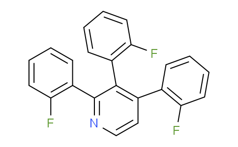 2,3,4-Tris(2-fluorophenyl)pyridine