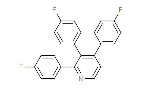 2,3,4-Tris(4-fluorophenyl)pyridine