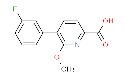AM101365 | 1214330-34-3 | 5-(3-Fluorophenyl)-6-methoxypicolinic acid