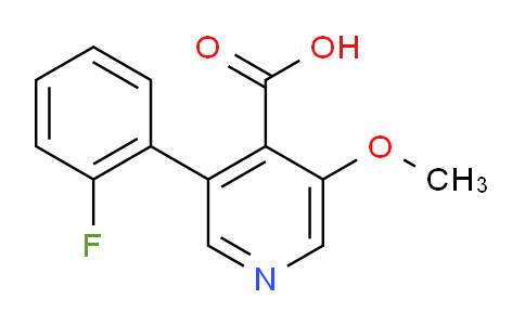 AM101367 | 1214359-63-3 | 3-(2-Fluorophenyl)-5-methoxyisonicotinic acid