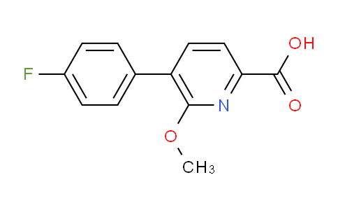 AM101373 | 1214369-64-8 | 5-(4-Fluorophenyl)-6-methoxypicolinic acid
