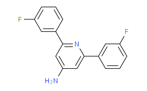 AM101387 | 1214354-17-2 | 2,6-Bis(3-fluorophenyl)pyridin-4-amine