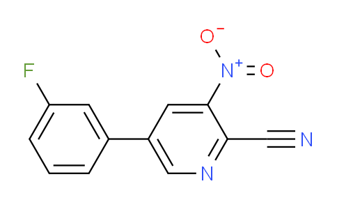 AM101398 | 1214386-55-6 | 5-(3-Fluorophenyl)-3-nitropicolinonitrile