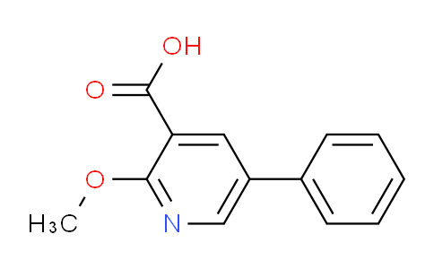 2-Methoxy-5-phenyl-3-pyridinecarboxylic acid