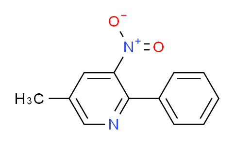 5-Methyl-3-nitro-2-phenylpyridine