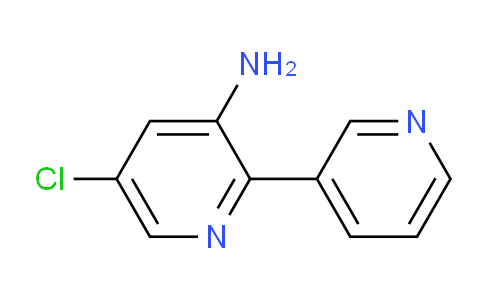 5-Chloro-2-(pyridin-3-yl)pyridin-3-amine