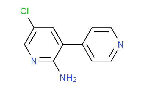 5-Chloro-3-(pyridin-4-yl)pyridin-2-amine