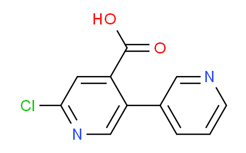 2-Chloro-5-(pyridin-3-yl)isonicotinic acid