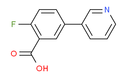 2-Fluoro-5-(pyridin-3-yl)benzoic acid