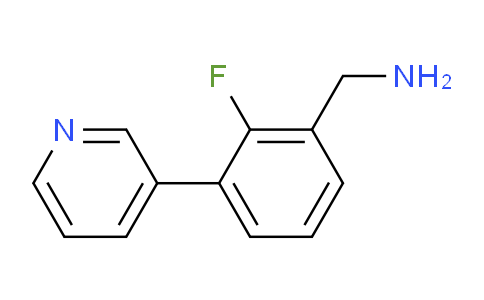 (2-Fluoro-3-(pyridin-3-yl)phenyl)methanamine