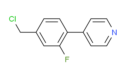 AM101756 | 1214360-01-6 | 4-(4-(Chloromethyl)-2-fluorophenyl)pyridine